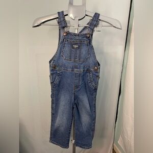 OshKosh B'gosh Blue Denim Overalls for Kids‎ 4T